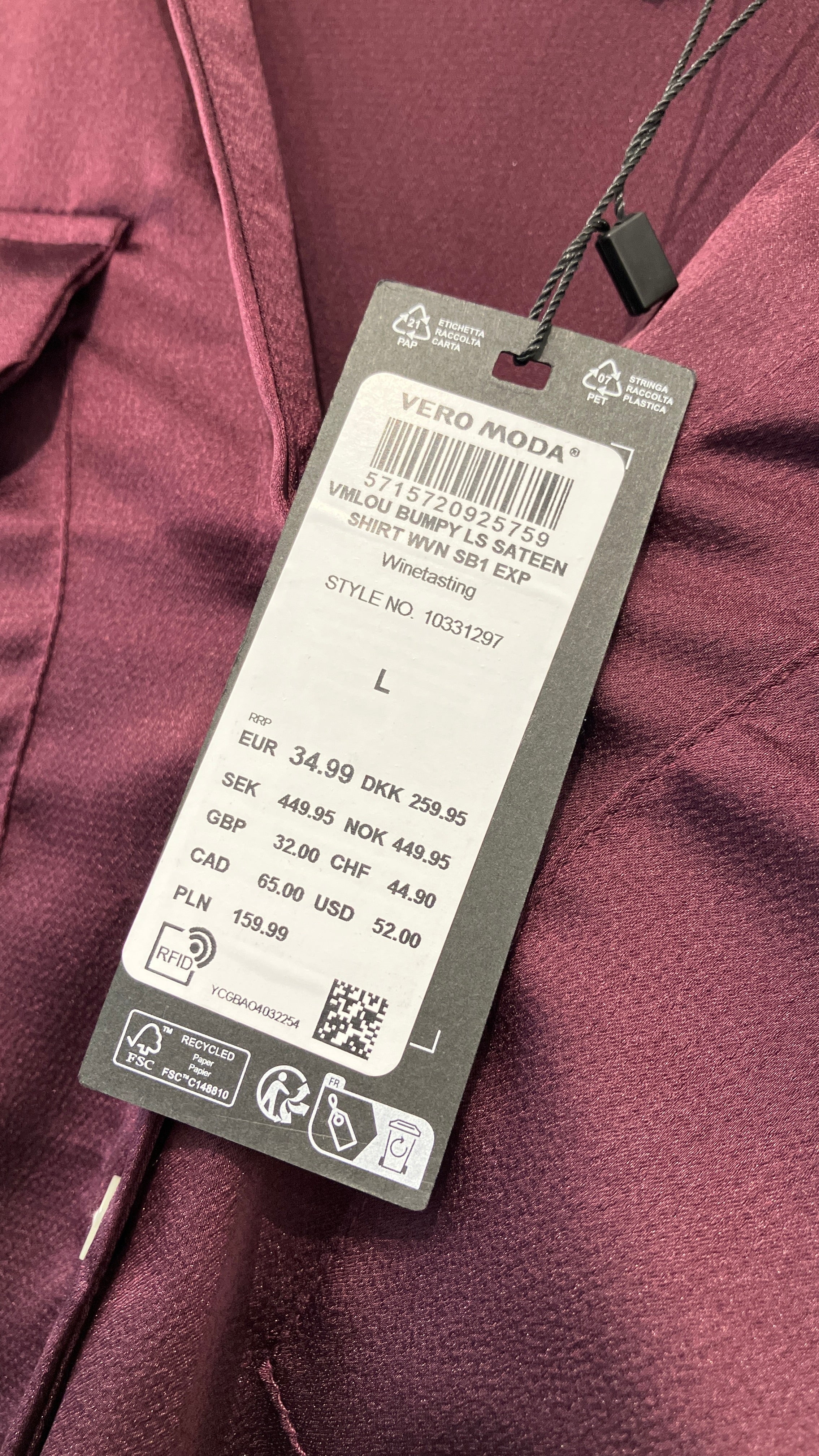 Vero Moda Skjorte